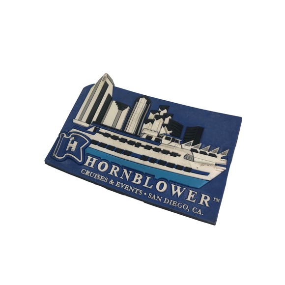 Other - Hornblower Cruises San Diego California Souvenir Magnet 3D Rubber